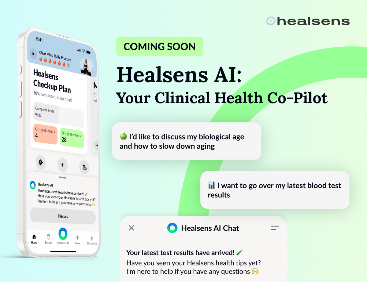 AI health app: 3 reasons to choose Healsens