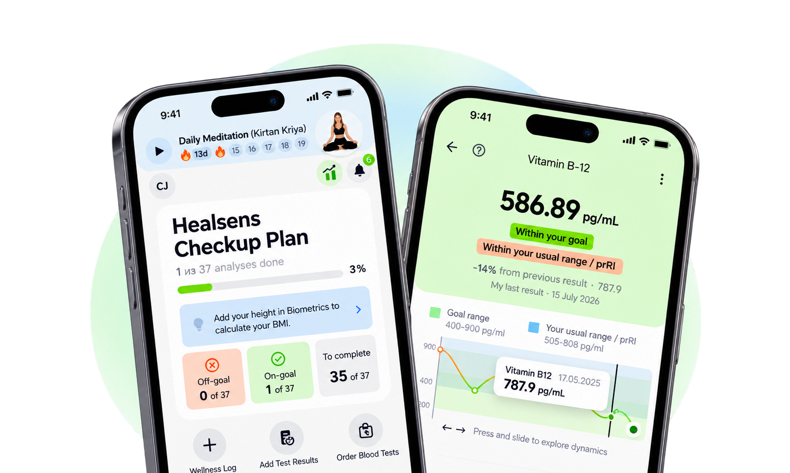 Healsens — Longevity & Biomarker Platforms